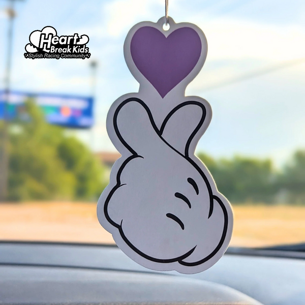 Finger Heart || Air Freshener