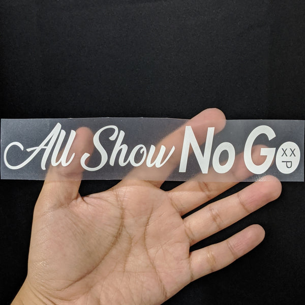 All Show No Go